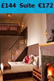 The Meknes suite at luxurious riad Cinnamon
